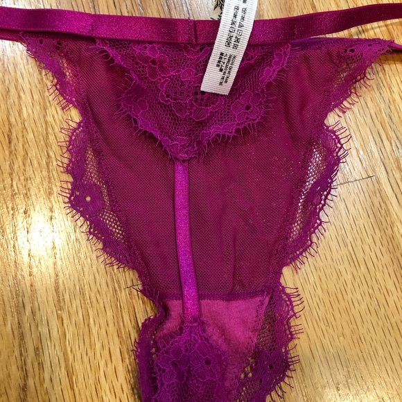 Free people magenta thong - Picture 7 of 11
